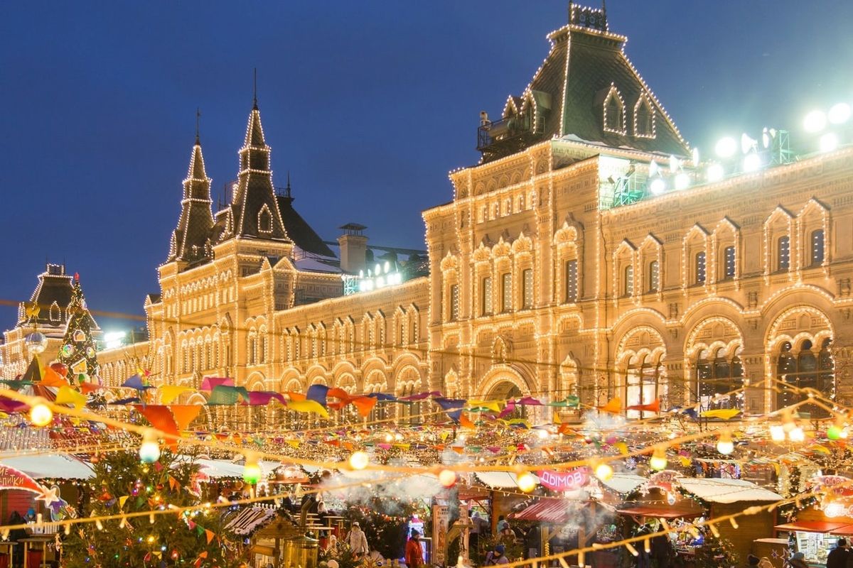 Новогодняя Москва