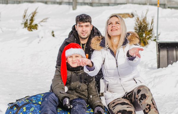 Снежный выходной в Лаго-Наки (катание на санках, ватрушках) + терм. источники
